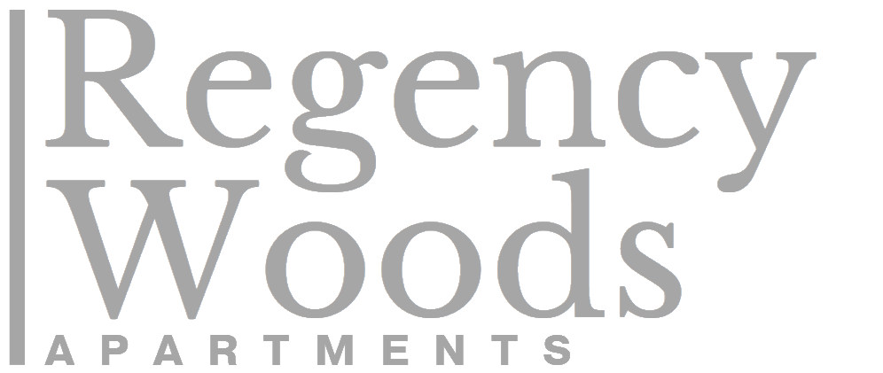 The Regency Woods logo features the brand name in clean, bold lettering, conveying a sense of professionalism and sophistication.